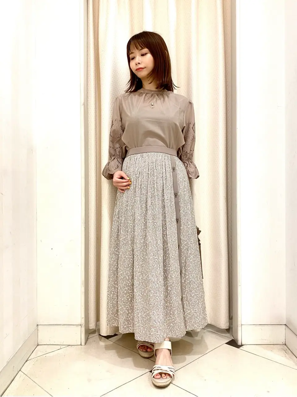 ANY SIS 横尾 コーディネート画像