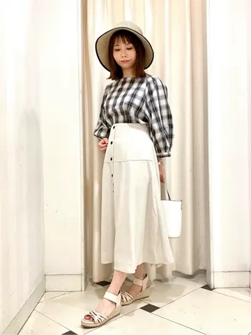 ANY SIS 横尾 コーディネート画像