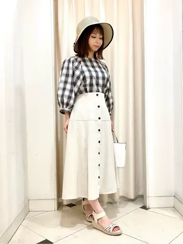 ANY SIS 横尾 コーディネート画像