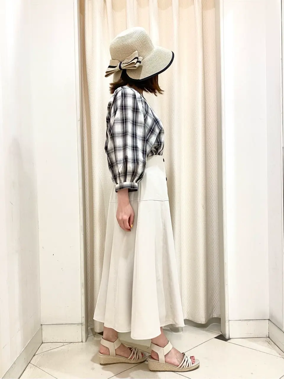 ANY SIS 横尾 コーディネート画像