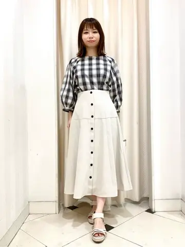 ANY SIS 横尾 コーディネート画像