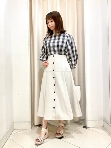 ANY SIS 横尾 コーディネート画像