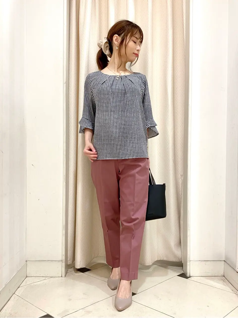 ANY SIS 横尾 コーディネート画像