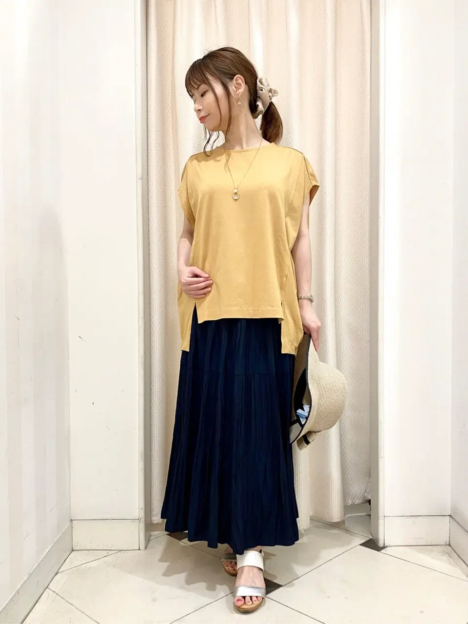 ANY SIS 横尾 コーディネート画像