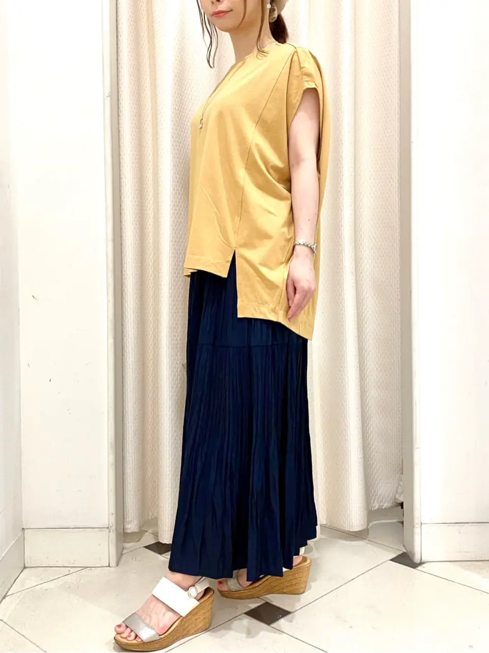 ANY SIS 横尾 コーディネート画像