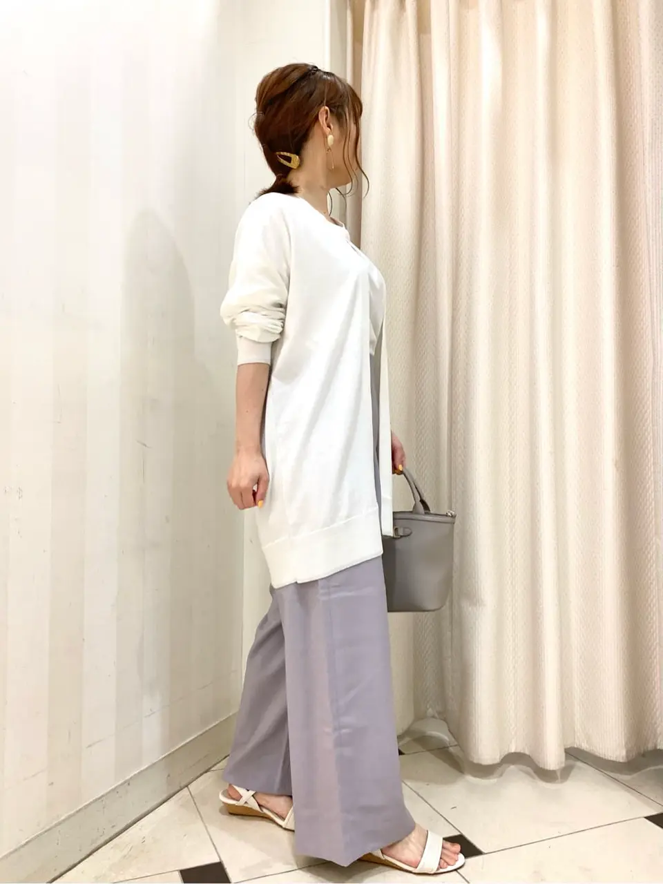 ANY SIS 横尾 コーディネート画像