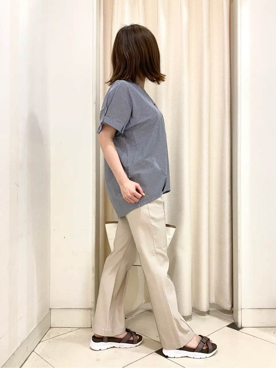 ANY SIS 横尾 コーディネート画像