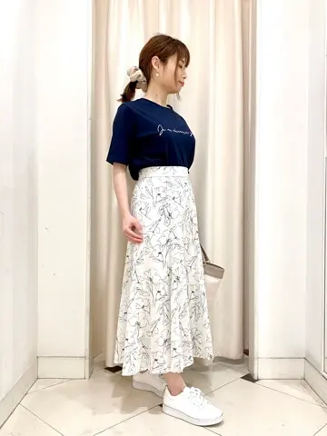 ANY SIS 横尾 コーディネート画像