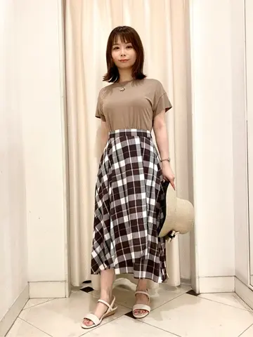 ANY SIS 横尾 コーディネート画像