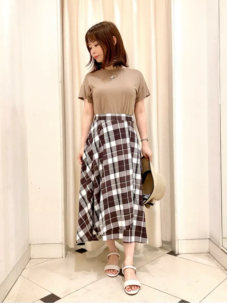 ANY SIS 横尾 コーディネート画像