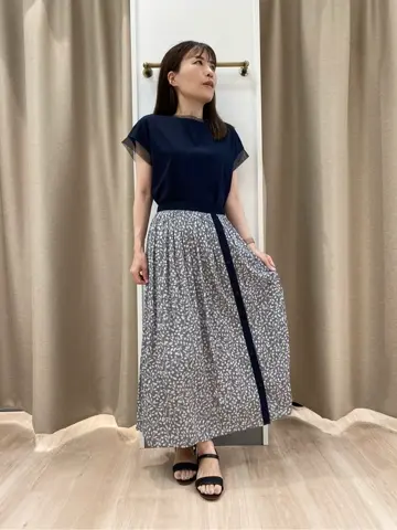 ANY SIS 長尾 コーディネート画像