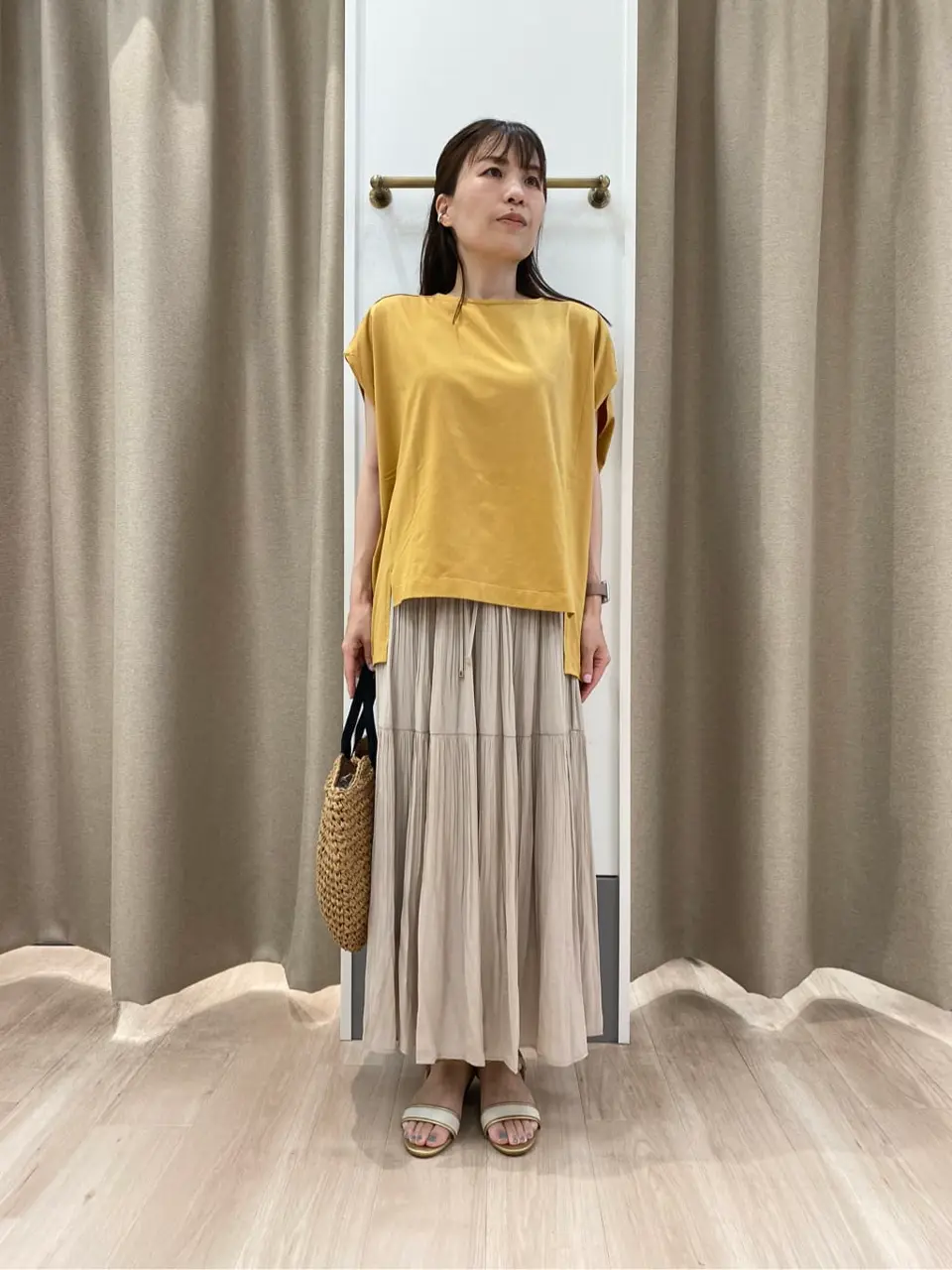  長尾 コーディネート画像