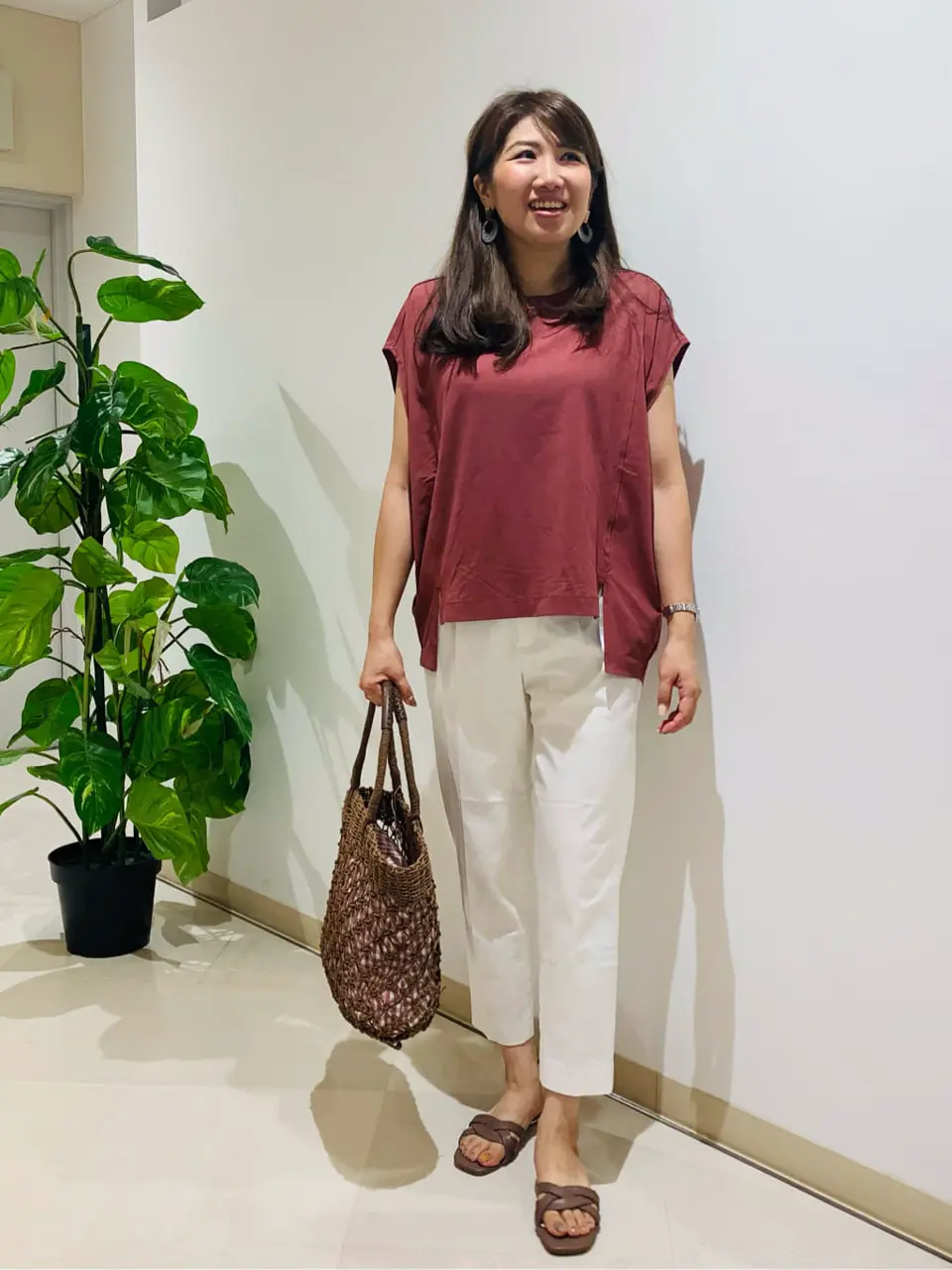 ANY SIS 石川 コーディネート画像