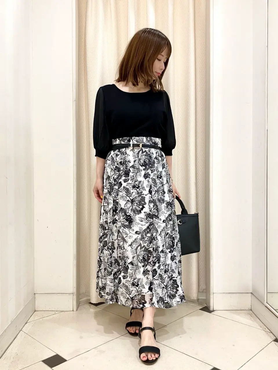 ANY SIS 横尾 コーディネート画像