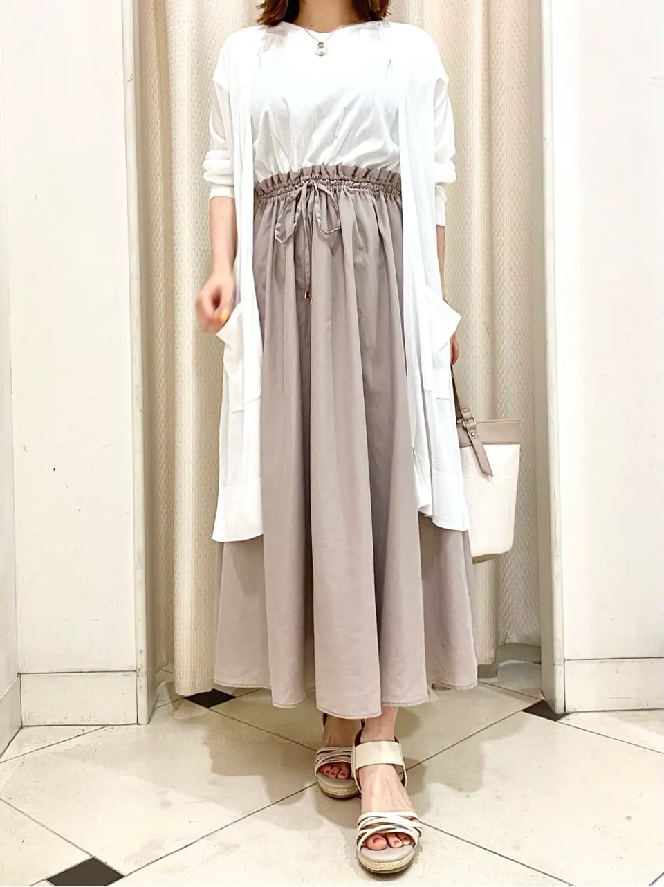 ANY SIS 横尾 コーディネート画像