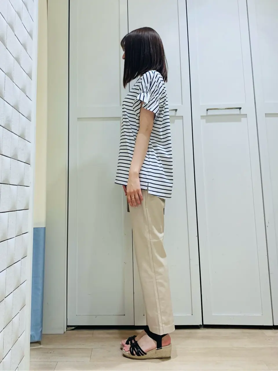 ANY SIS スタッフ コーディネート画像