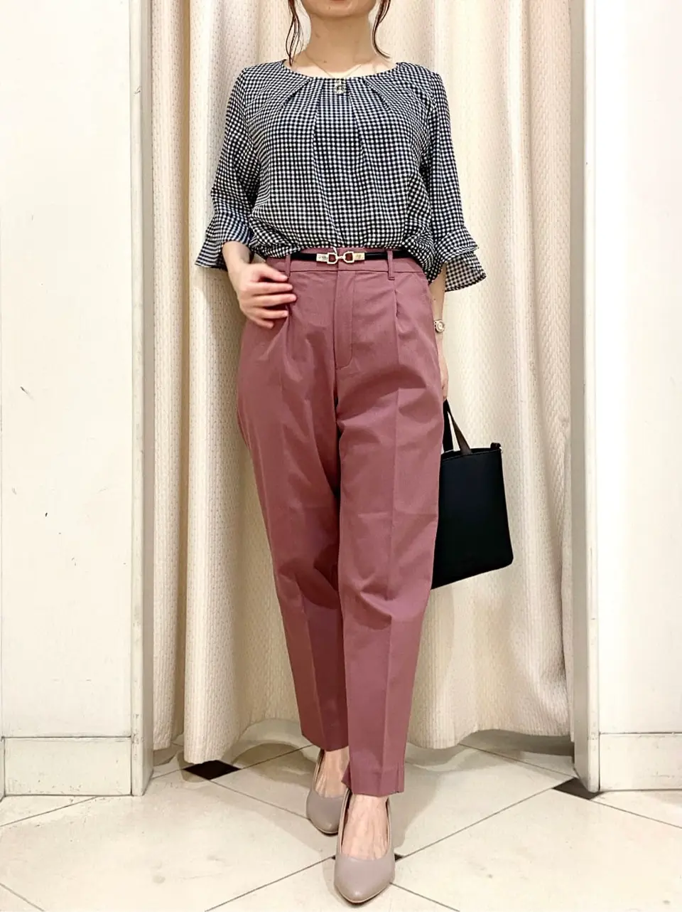 ANY SIS 横尾 コーディネート画像