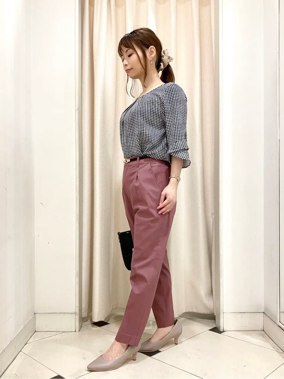 ANY SIS 横尾 コーディネート画像