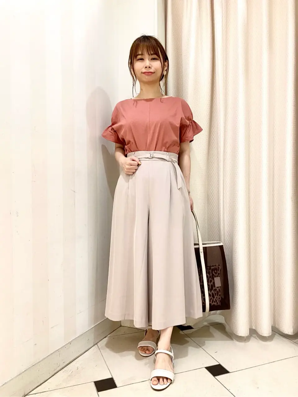 ANY SIS 横尾 コーディネート画像