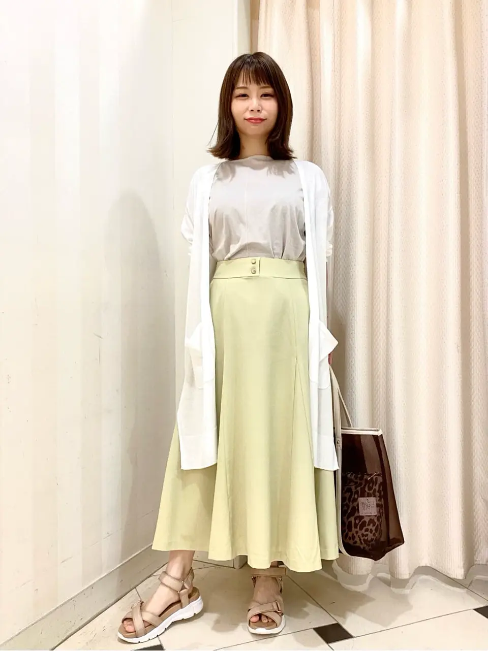 ANY SIS 横尾 コーディネート画像