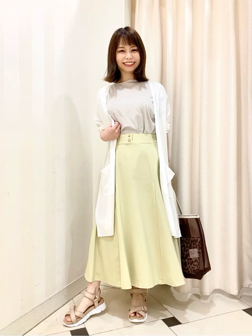 ANY SIS 横尾 コーディネート画像