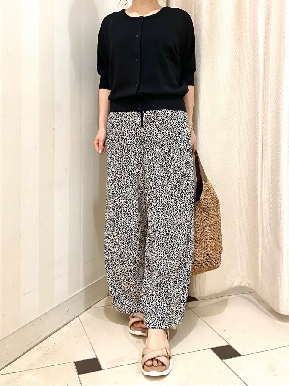 ANY SIS 横尾 コーディネート画像