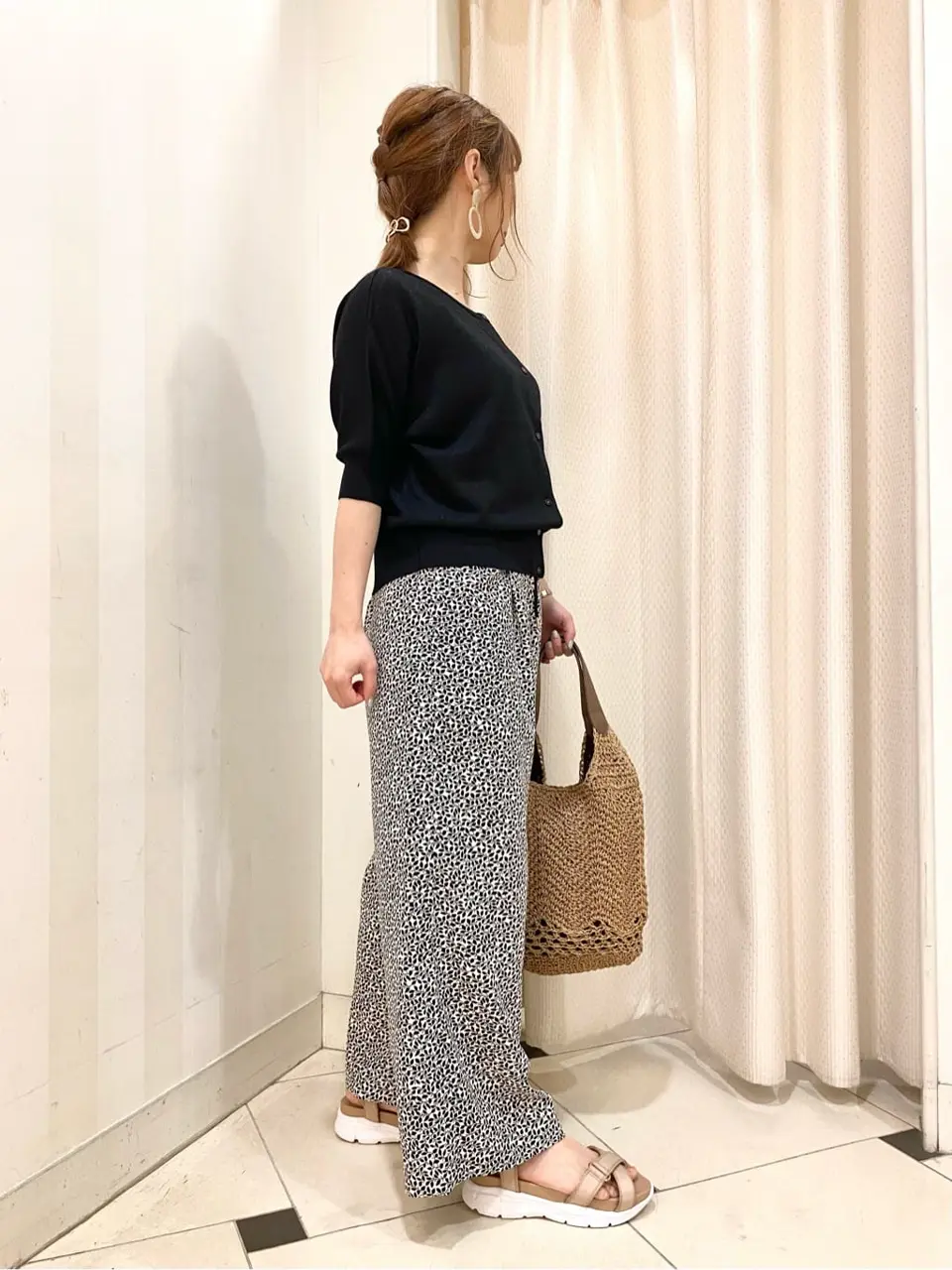 ANY SIS 横尾 コーディネート画像