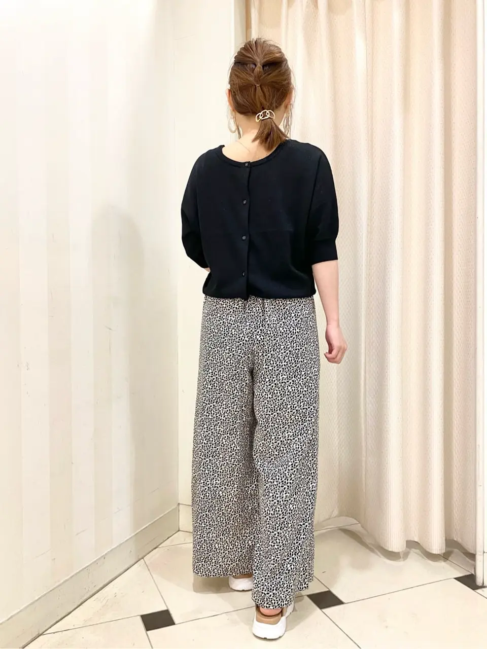 ANY SIS 横尾 コーディネート画像