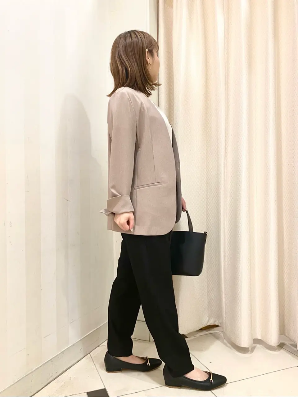 ANY SIS 横尾 コーディネート画像