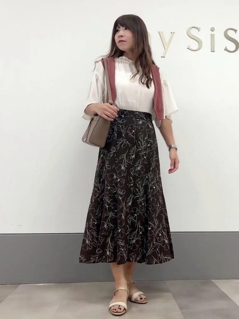 ANY SIS 松下 コーディネート画像