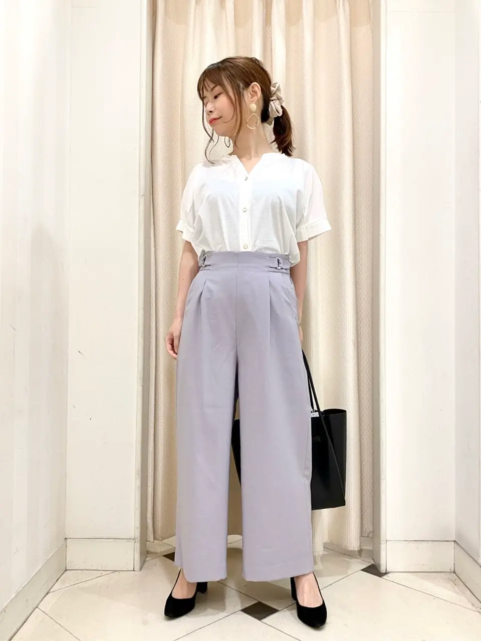 ANY SIS 横尾 コーディネート画像