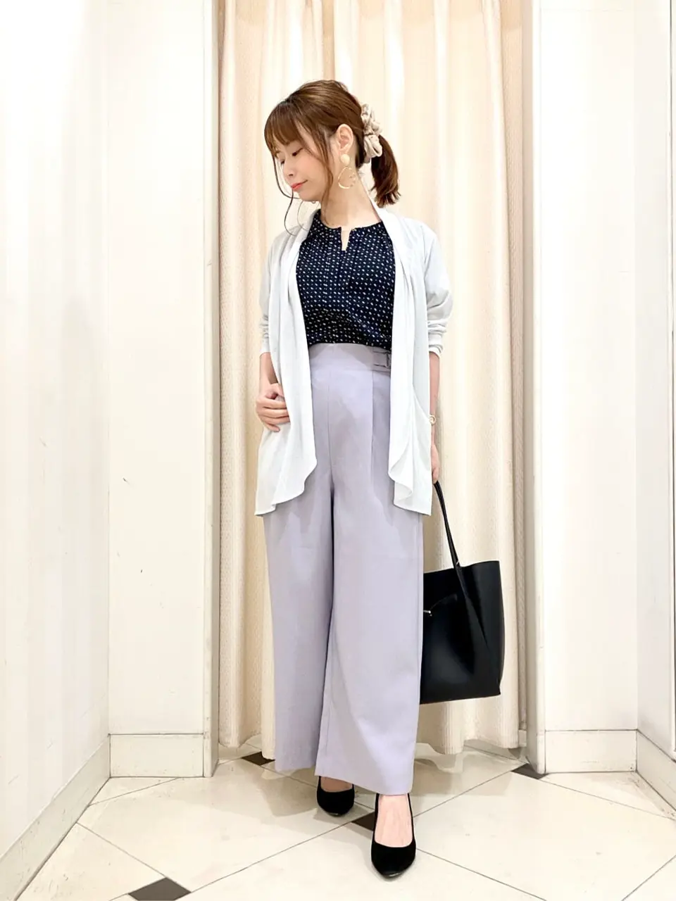 ANY SIS 横尾 コーディネート画像