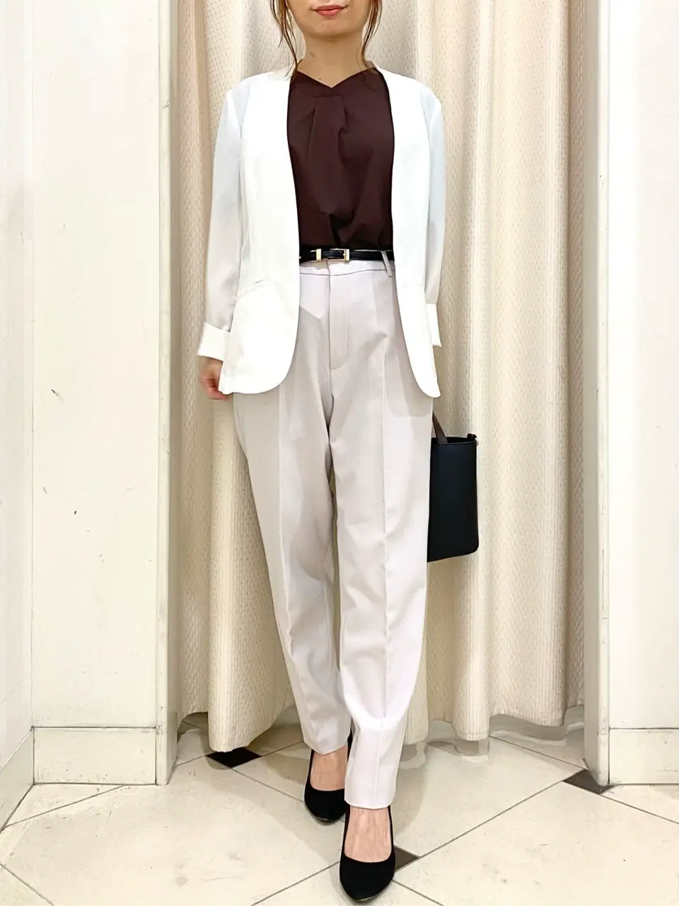 ANY SIS 横尾 コーディネート画像