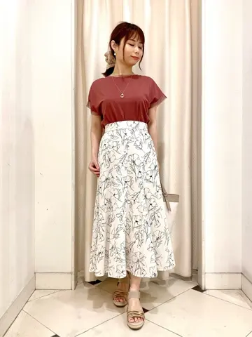 ANY SIS 横尾 コーディネート画像