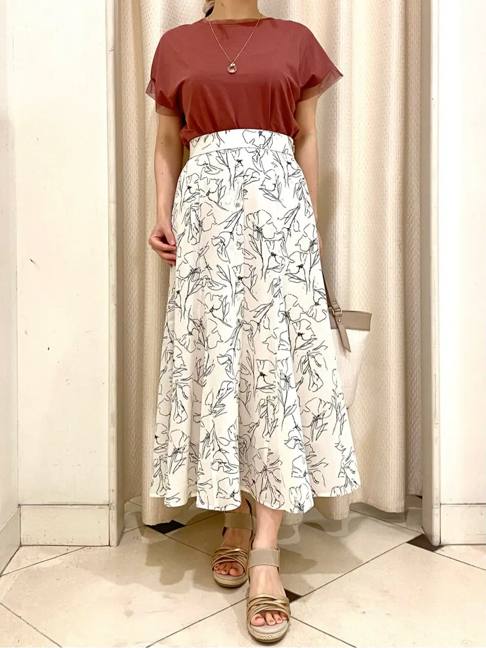 ANY SIS 横尾 コーディネート画像