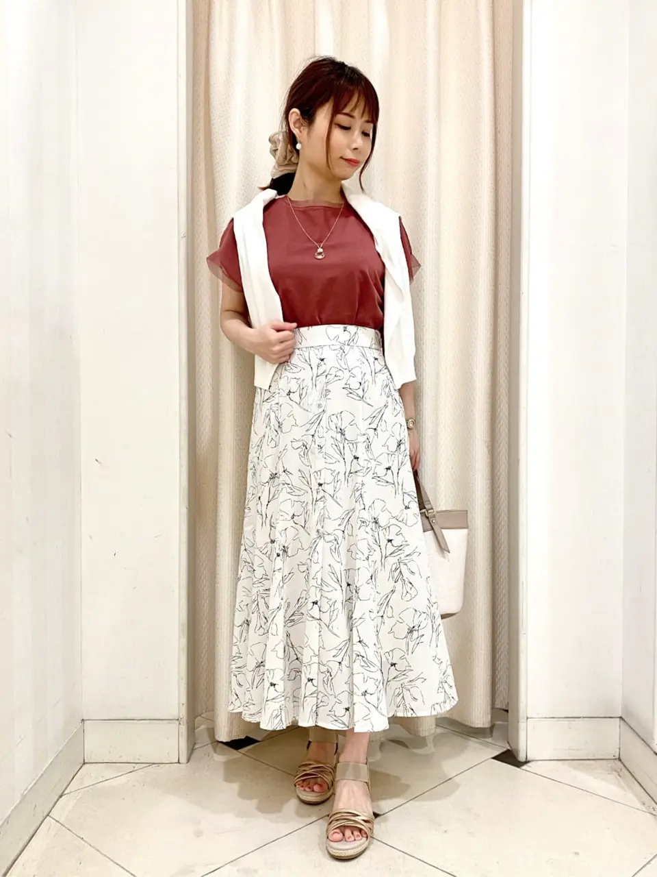 ANY SIS 横尾 コーディネート画像