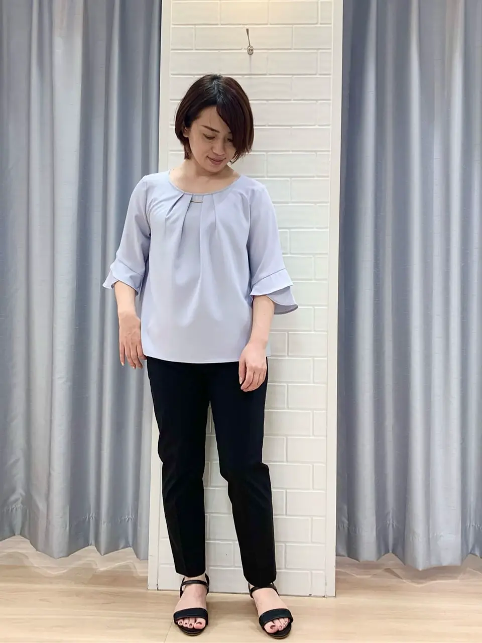 ANY SIS 丸岡 コーディネート画像