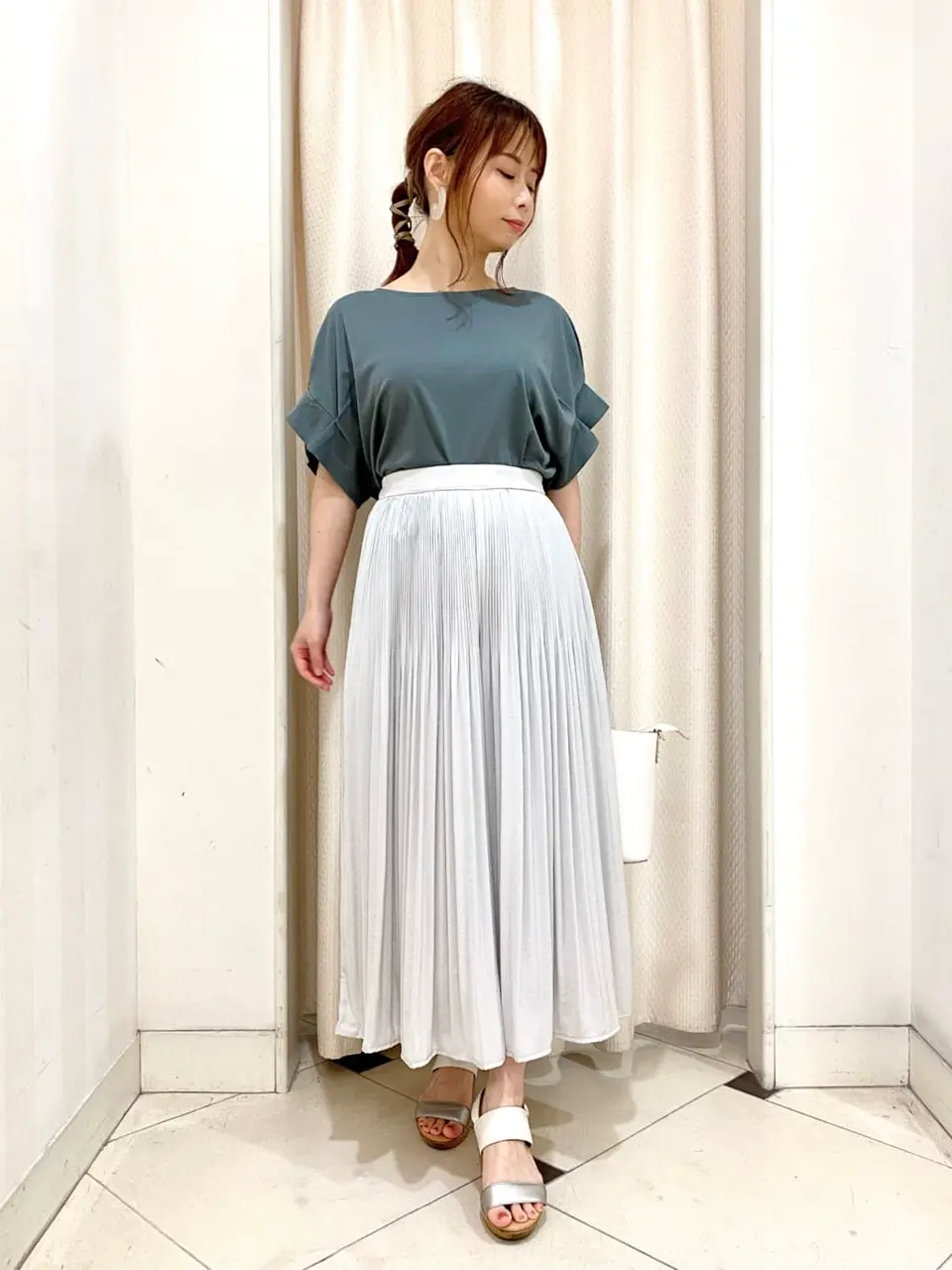 ANY SIS 横尾 コーディネート画像