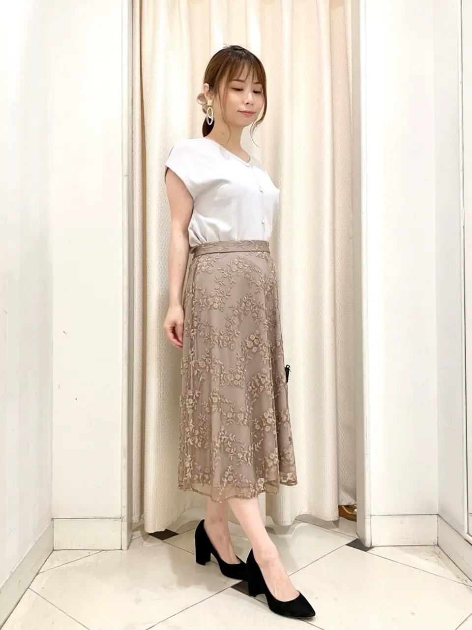 ANY SIS 横尾 コーディネート画像