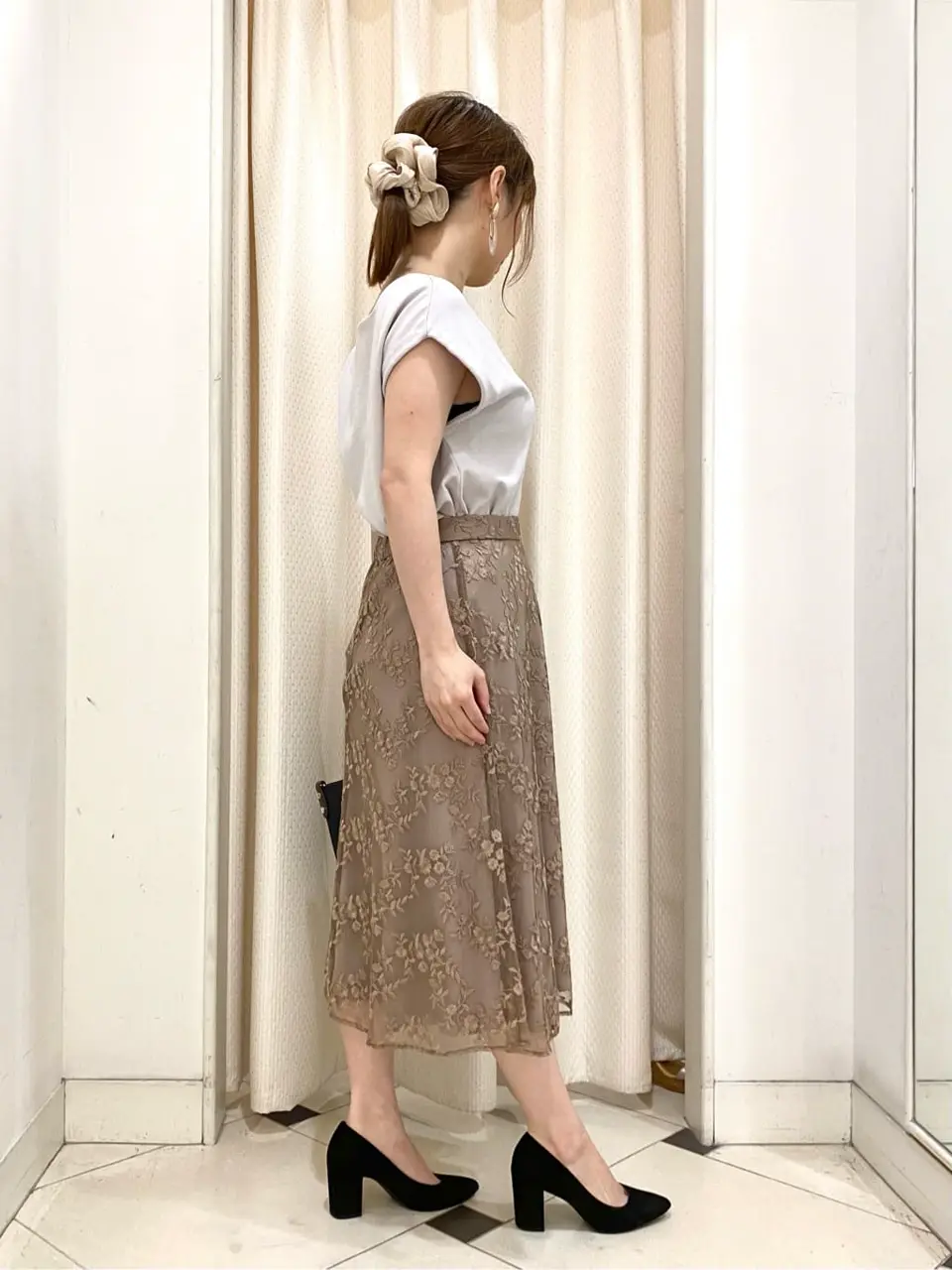 ANY SIS 横尾 コーディネート画像