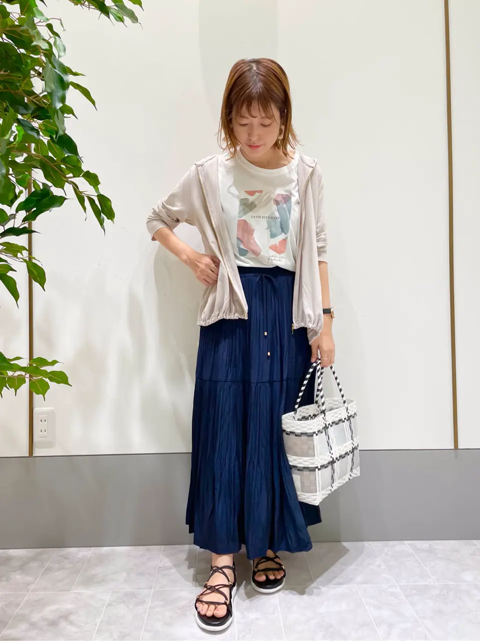  スタッフ コーディネート画像