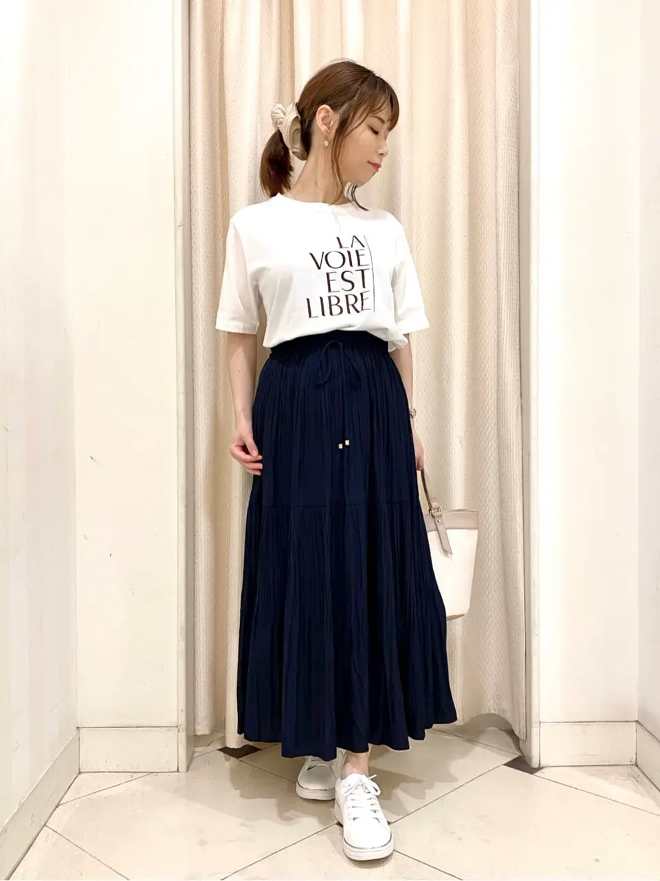 ANY SIS 横尾 コーディネート画像