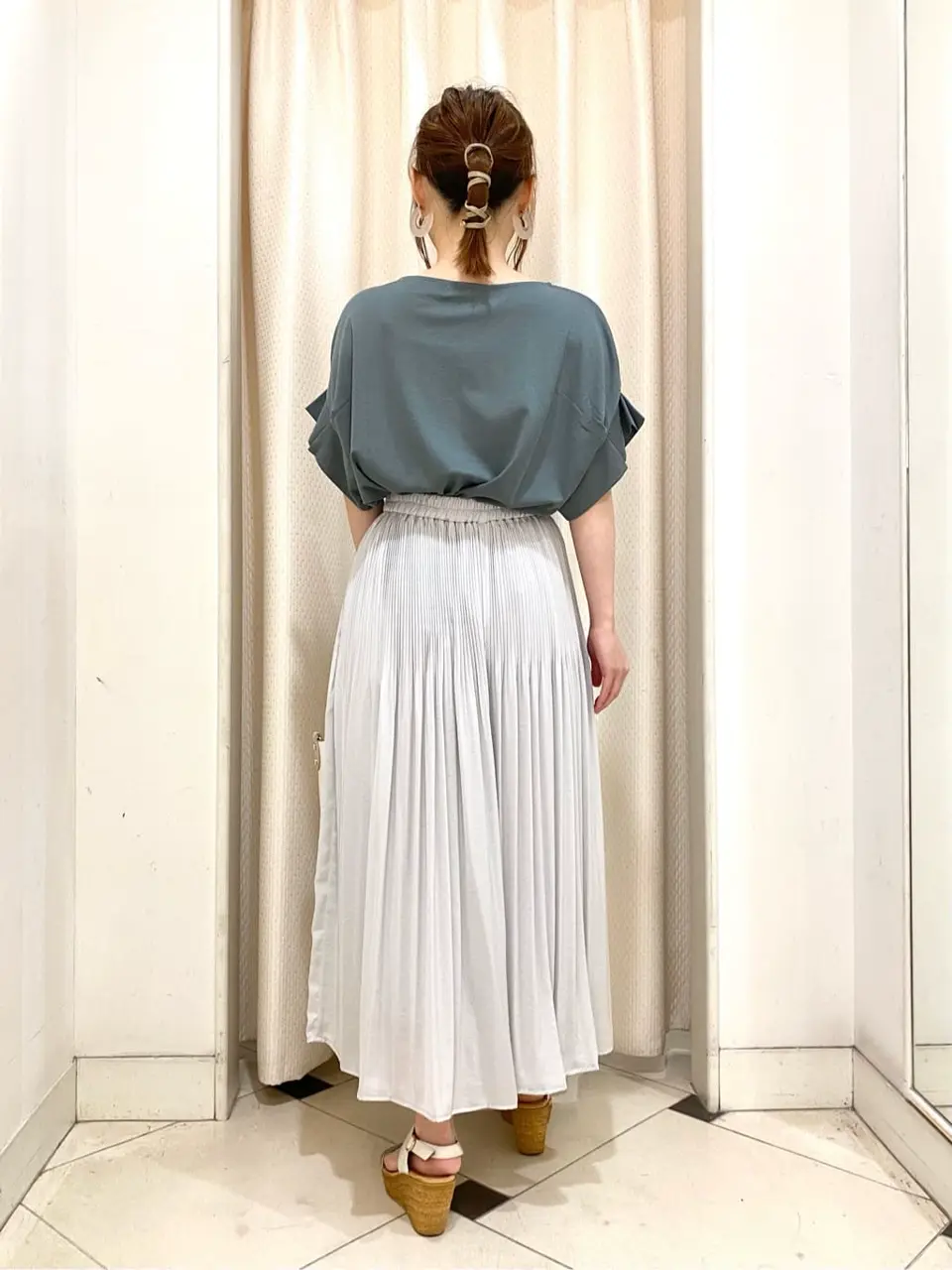 ANY SIS 横尾 コーディネート画像