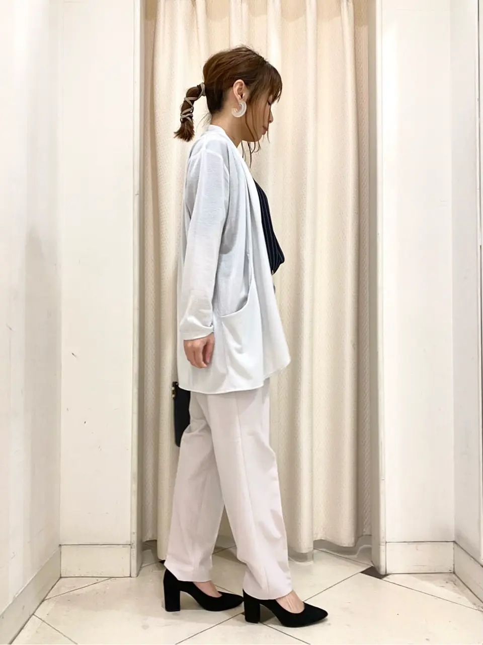 ANY SIS 横尾 コーディネート画像