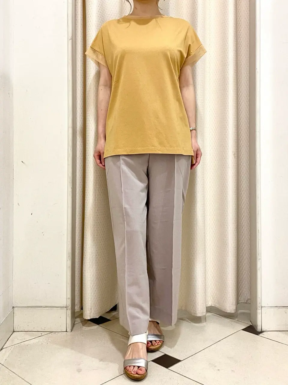 ANY SIS 横尾 コーディネート画像