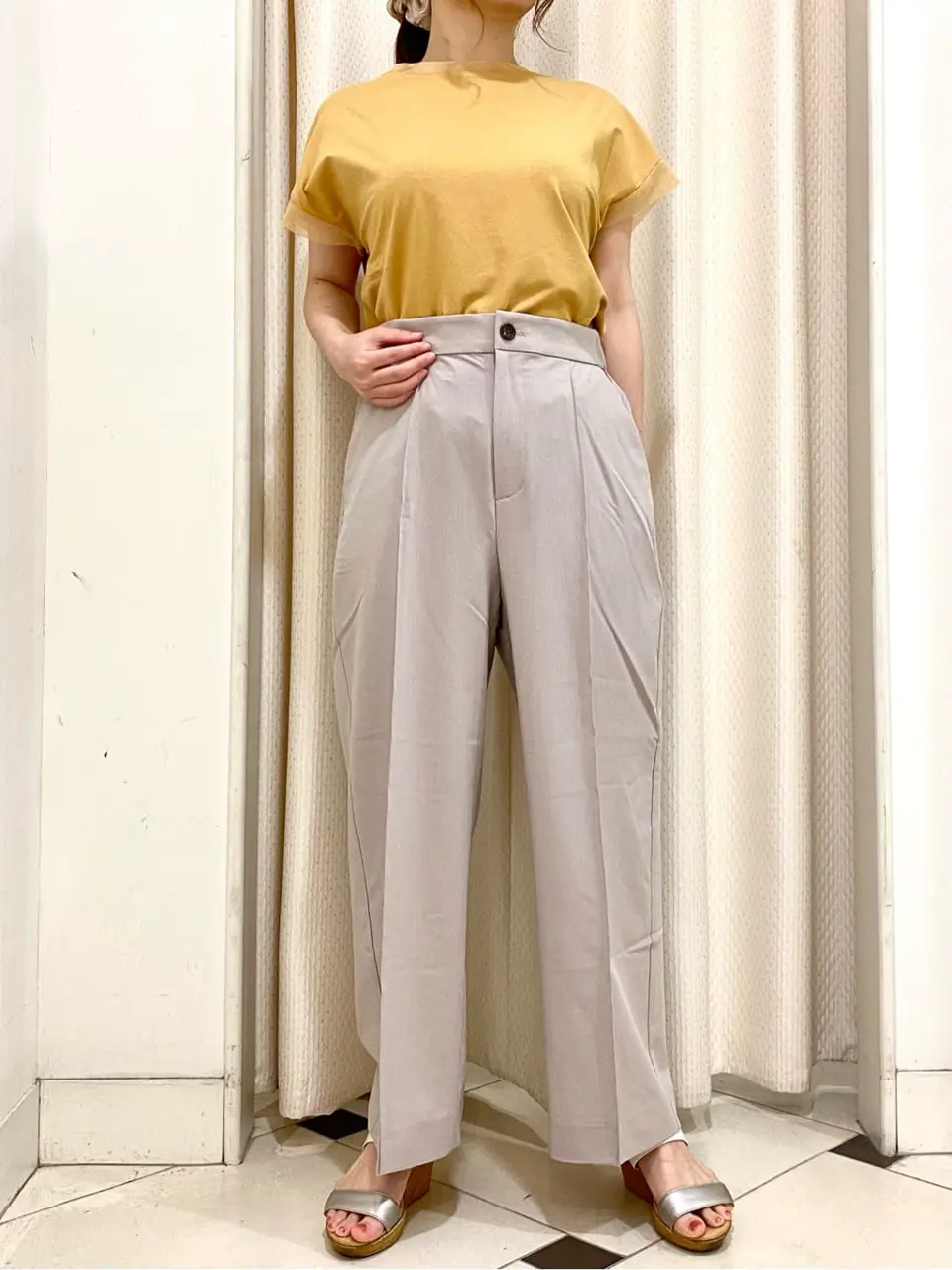 ANY SIS 横尾 コーディネート画像