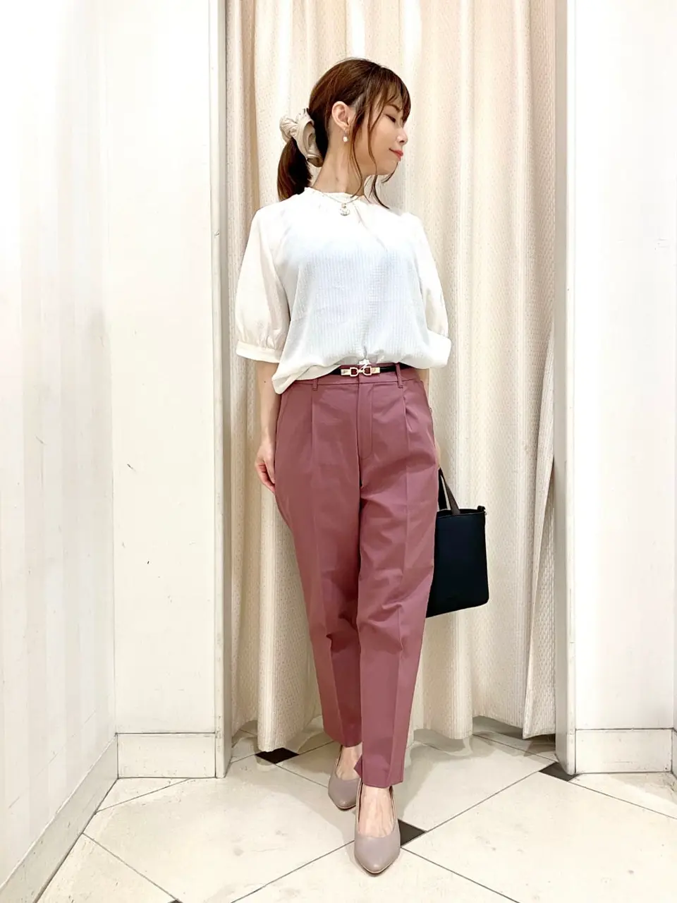 ANY SIS 横尾 コーディネート画像