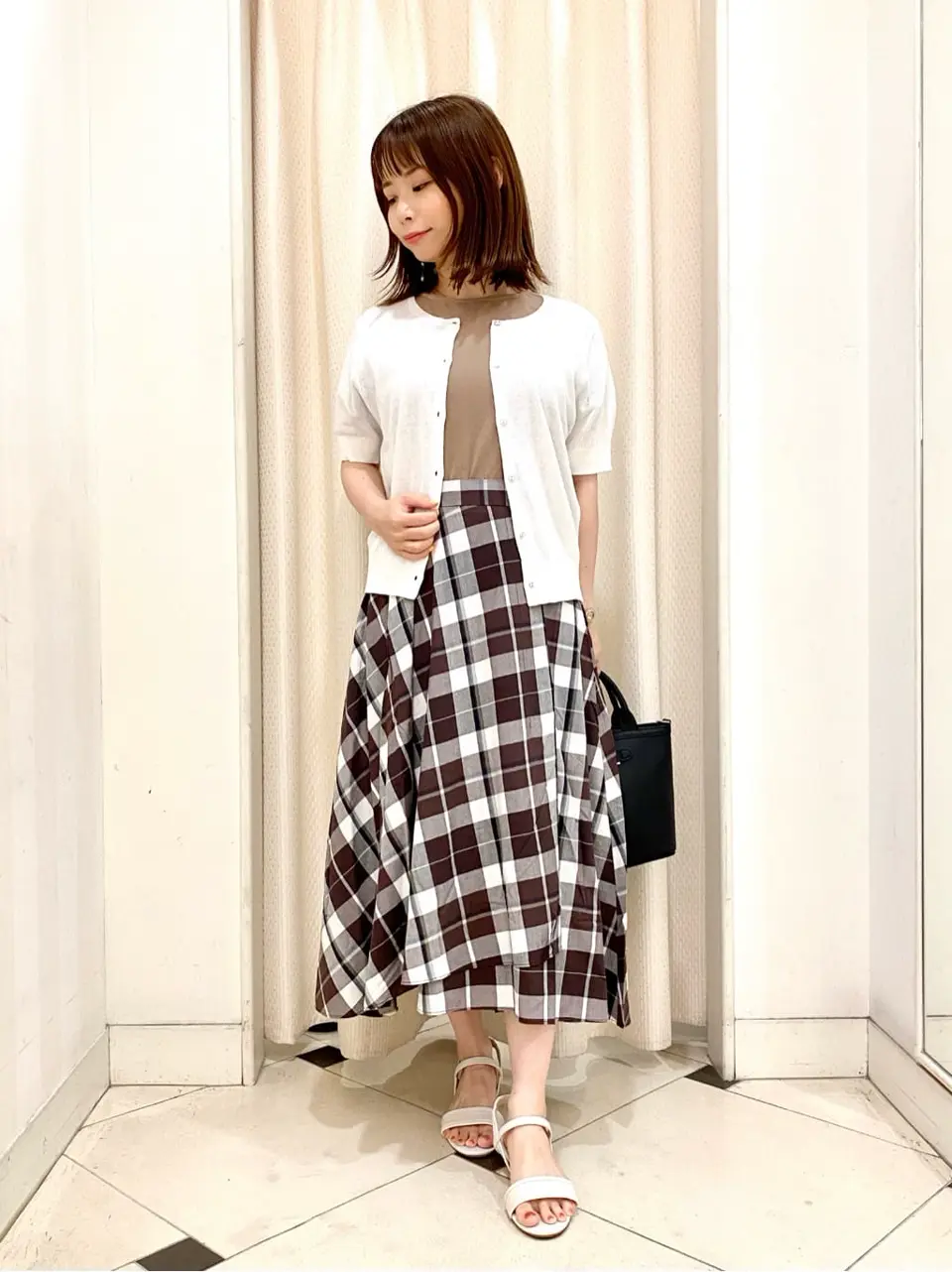 ANY SIS 横尾 コーディネート画像