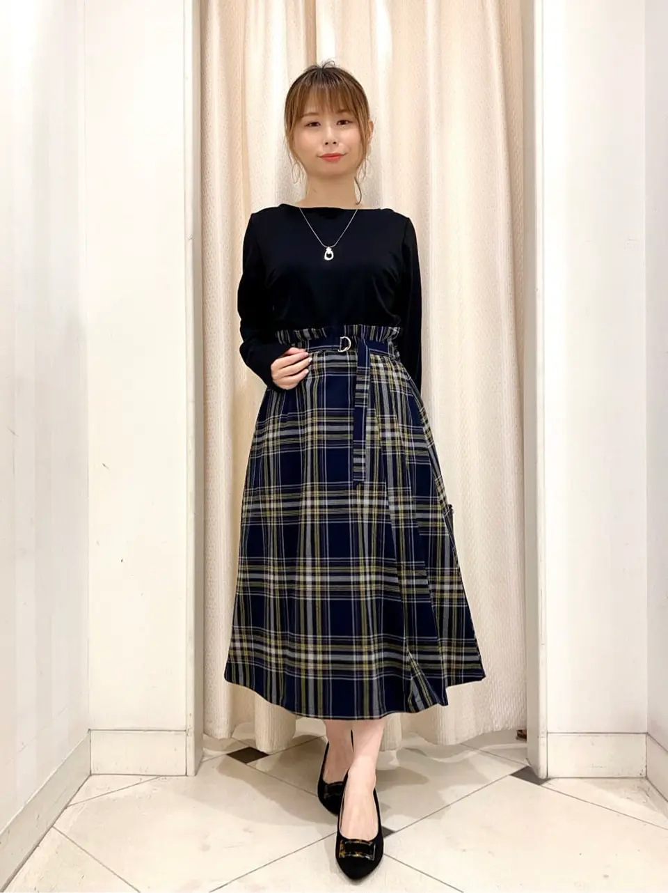 ANY SIS 横尾 コーディネート画像