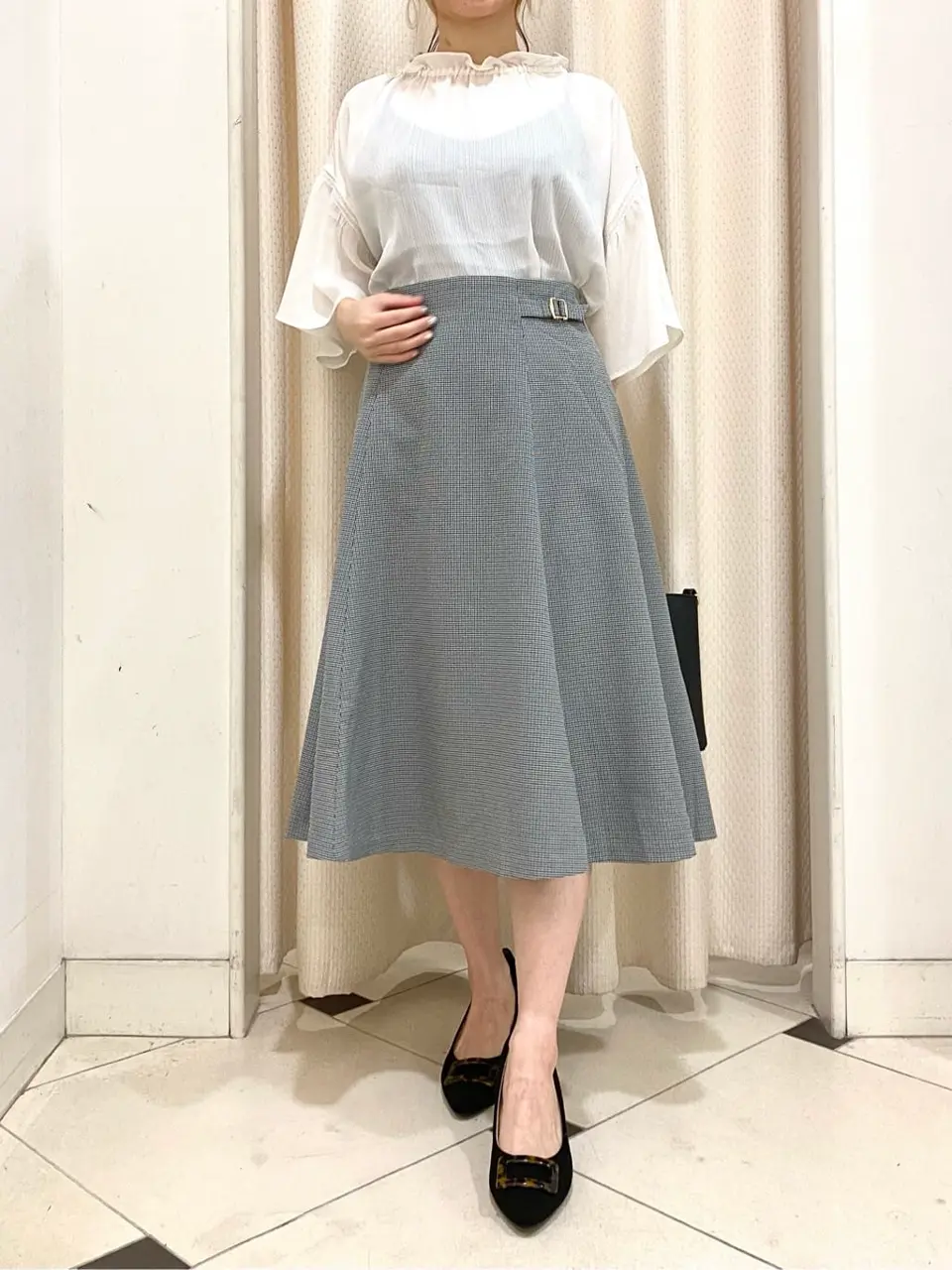 ANY SIS 横尾 コーディネート画像